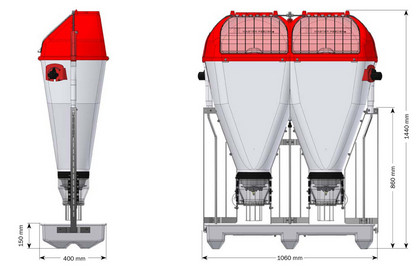 TUBE-O-MAT VI+ Double dimensioner