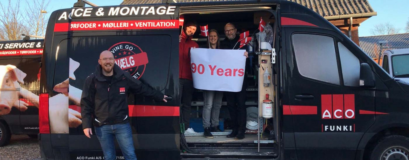 ACO Funki Service og Montage afdeling