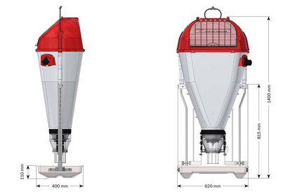 TUBE-O-MAT VI+ Single dimensioner