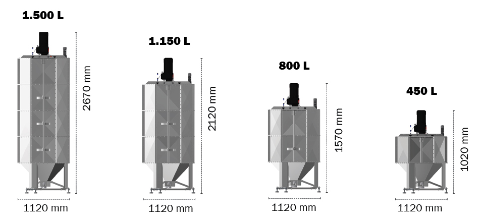 Diamant-mixing-tank-dimensions