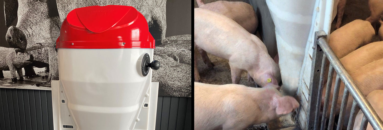 Turbomax foderautomat til grise 7-120kg